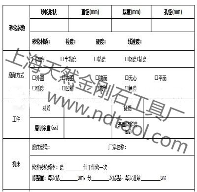 如何根據(jù)砂輪參數(shù)來配備金剛石筆型號？